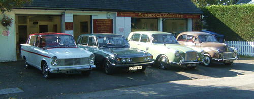 All makes of classic cars and motor vehicles for sale